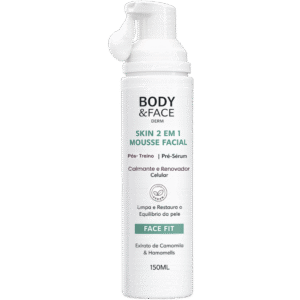 SKIN 2 EM 1 - Mousse Facial